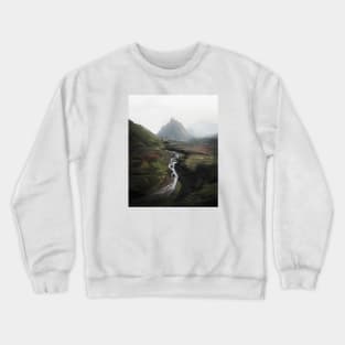 Iceland Mountain Crewneck Sweatshirt